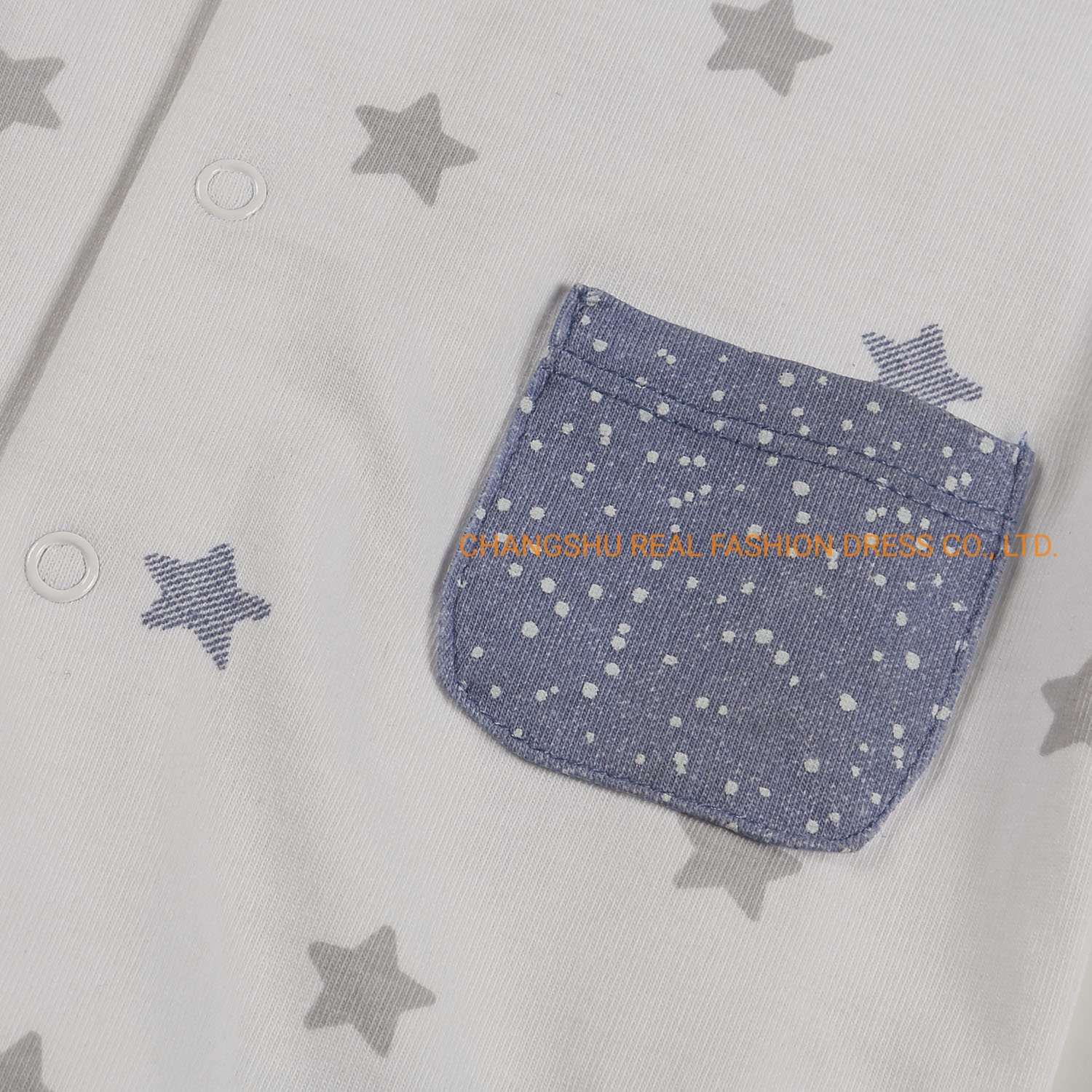 Baby Kids Children Infant Knitted Star Printed Footed Coverall Romper for Girl Boy