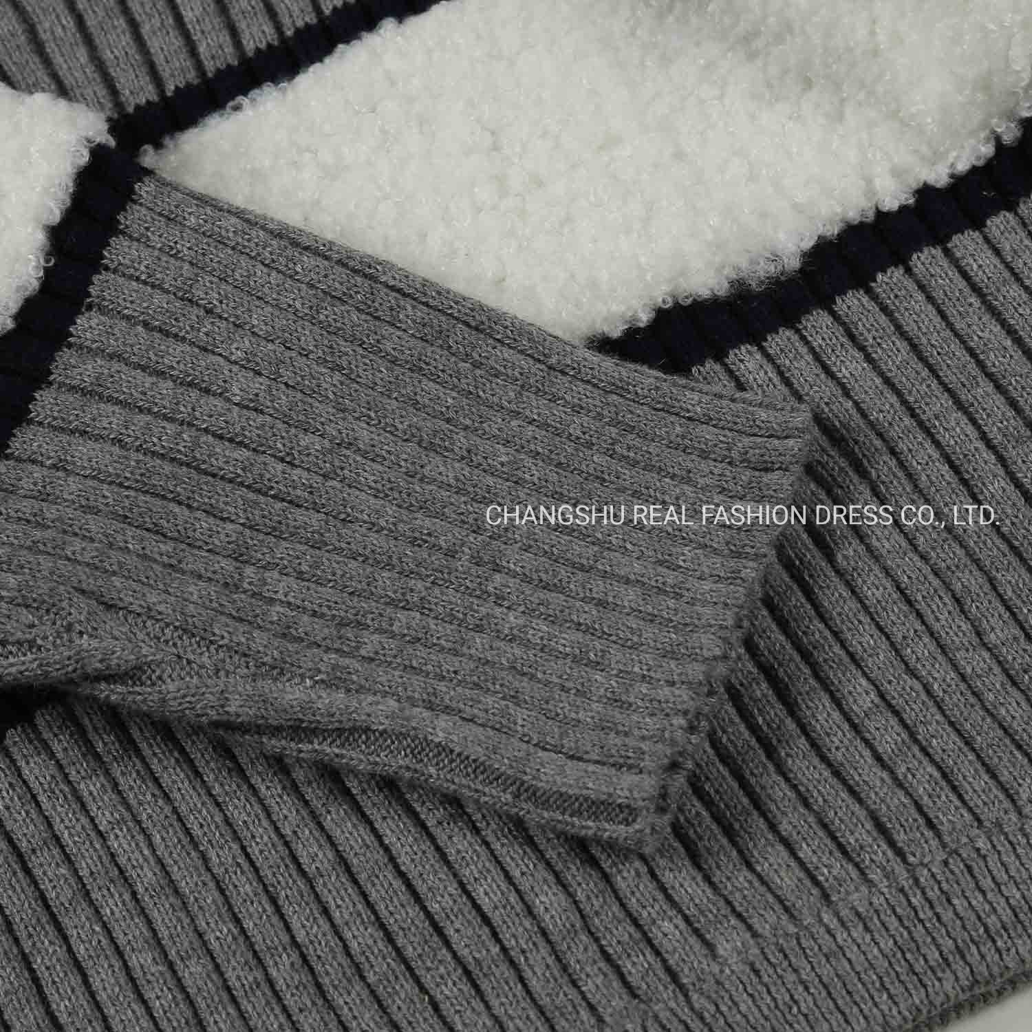 Infant Boy Baby Clothes Kids Knitted Sweater and Woven Pant Suit Clothes