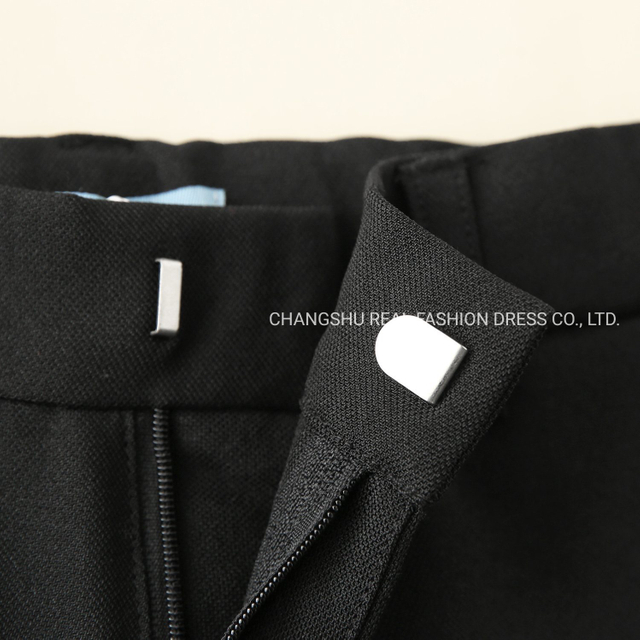 Toddle Children Clothing Boy Kids Woven Bermudas Pant Wear with Functional Front Fly