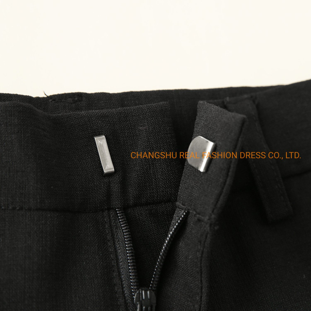 Boy Woven Cotton Spandex Pant with Functional Front Fly Clothes