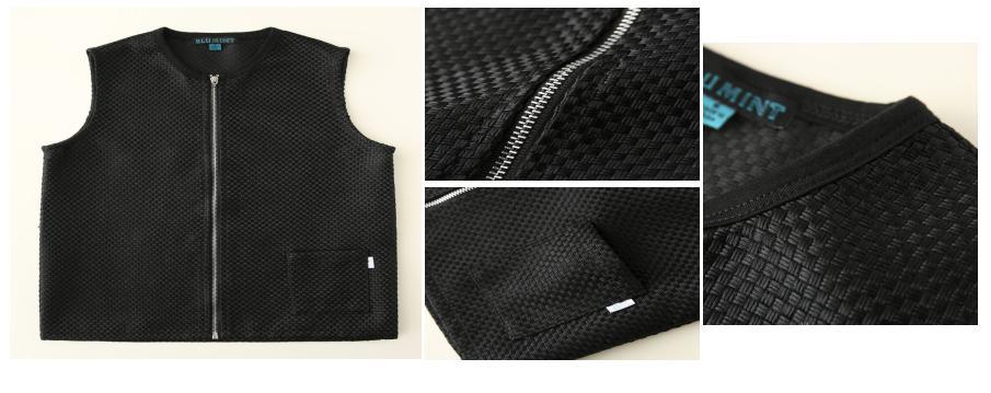Kids Clothes Boy Woven Vest with Zipper and Pocket