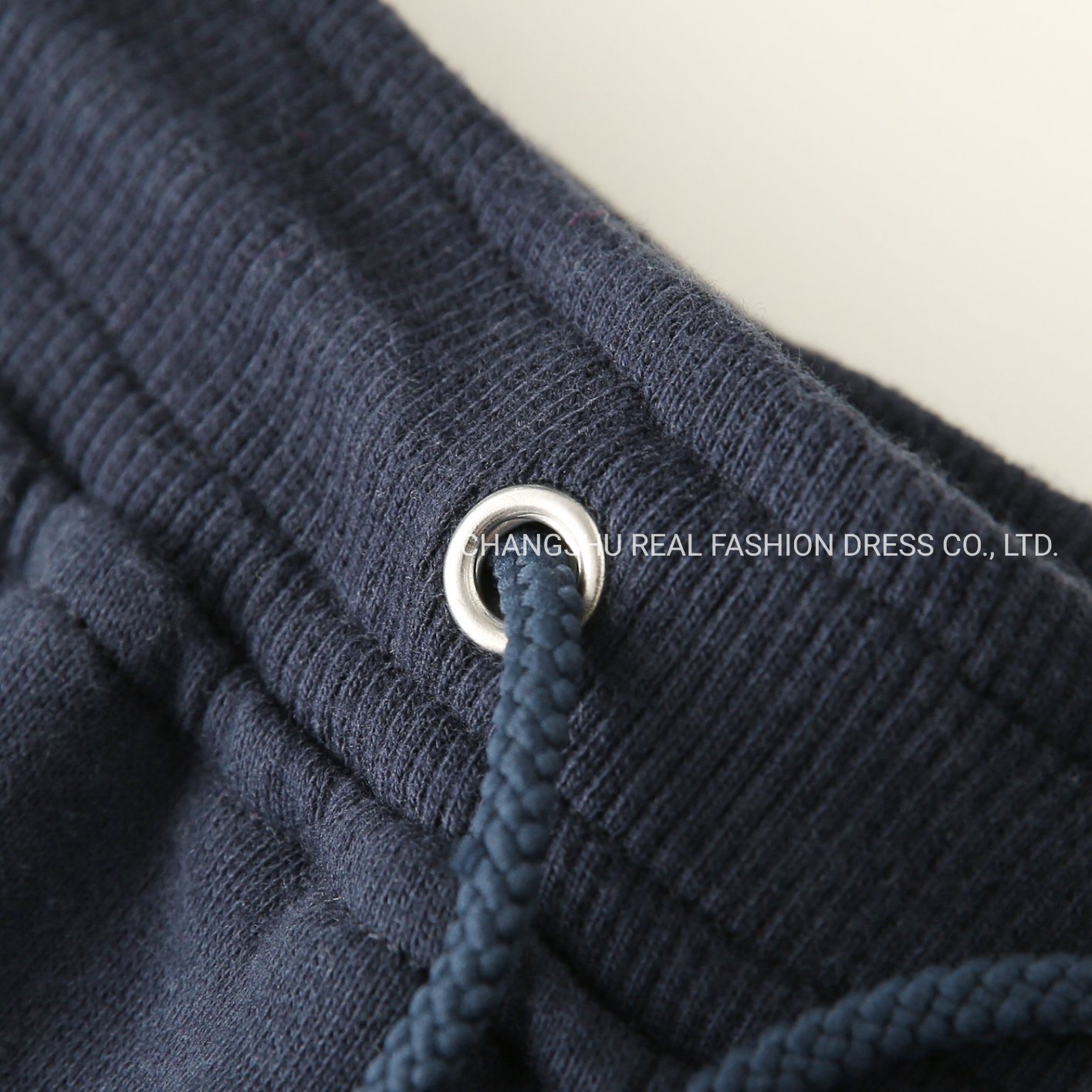 Toddle Kids Wear Boy Children Dark Navy Knitted Sport Wear Pant Clothing Made of Waist Cord