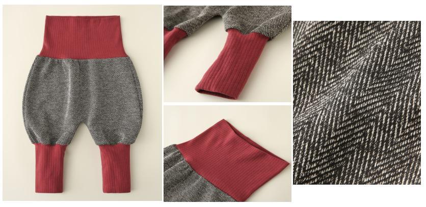 Infant 2022 Boy Girl Baby Knitted Pant Clothes Including Hip Part